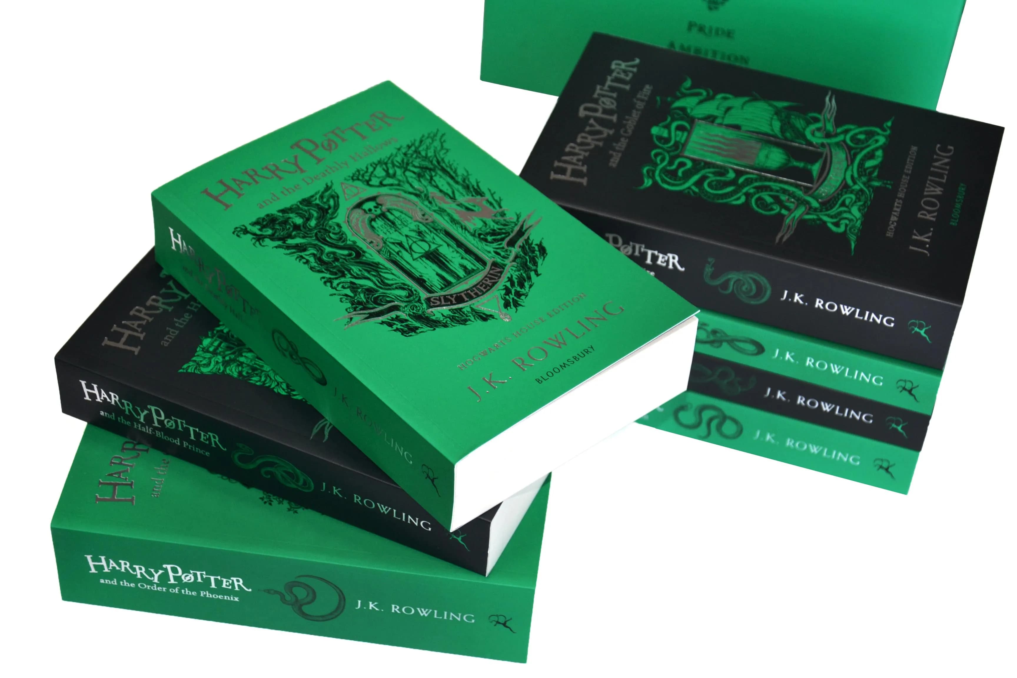 Harry Potter Box Set: Slytherin House Editions (Paperback) — мініатюра 4