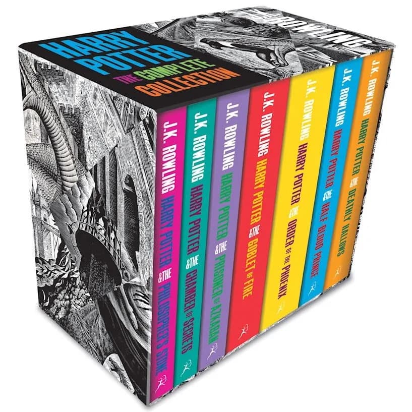 Harry Potter Box Set: The Complete Collection (Adult Paperback)